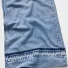 Jeans larghi ultra morbidi a vita media Jeans larghi ultra morbidi a vita media