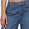 Jeans larghi ultra morbidi a vita media Jeans larghi ultra morbidi a vita media