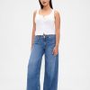 Jeans larghi ultra morbidi a vita media Curvy Jeans larghi ultra morbidi a vita media Curvy