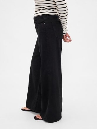 Jeans larghi ultra morbidi a vita media Curvy