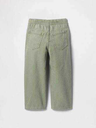 Jeans larghi ultra morbidi da indossare per neonati e bambini