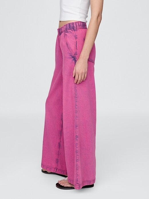 Jeans larghi ultra morbidi e facili da indossare a vita media Jeans larghi ultra morbidi e facili da indossare a vita media