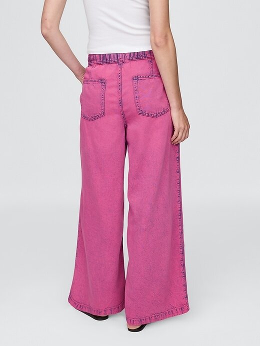Jeans larghi ultra morbidi e facili da indossare a vita media Jeans larghi ultra morbidi e facili da indossare a vita media