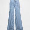 Jeans larghi ultra morbidi e facili da indossare a vita media Jeans larghi ultra morbidi e facili da indossare a vita media