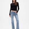 Jeans lunghi e attillati a vita bassa Jeans lunghi e attillati a vita bassa