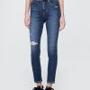 Jeans skinny a vita alta