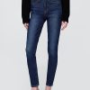 Jeans skinny a vita alta