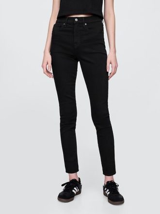 Jeans skinny a vita alta