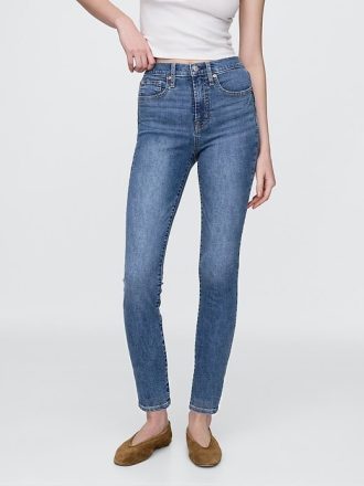 Jeans skinny a vita alta
