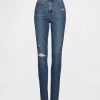 Jeans skinny a vita alta
