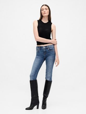 Jeans skinny a vita bassa