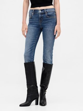 Jeans skinny a vita bassa