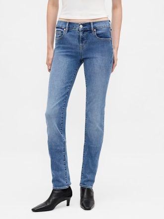 Jeans skinny a vita bassa