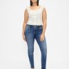 Jeans skinny a vita bassa Jeans skinny a vita bassa