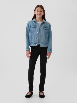 Jeans skinny a vita media per bambini