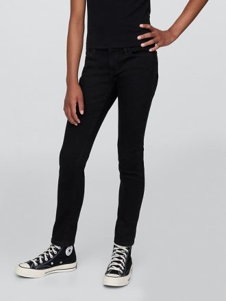Jeans skinny a vita media per bambini