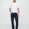 Jeans slim con cimosa