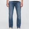 Jeans slim con cimosa Jeans slim con cimosa