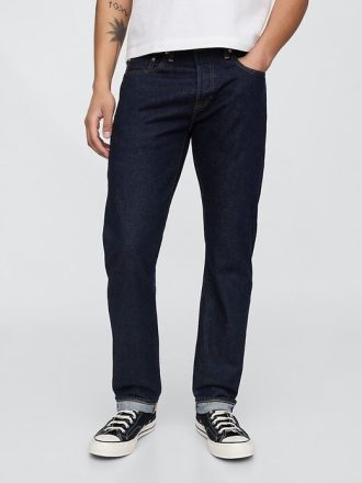Jeans slim con cimosa