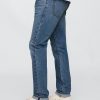 Jeans slim con cimosa Jeans slim con cimosa