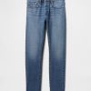 Jeans slim con cimosa Jeans slim con cimosa