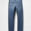 Jeans slim con cimosa Jeans slim con cimosa