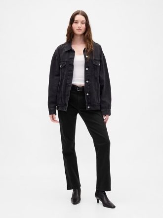 Jeans slim dritti a vita alta anni ’90