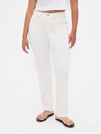 Jeans slim dritti a vita alta anni ’90
