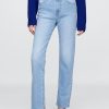 Jeans slim dritti a vita alta anni ’90 Jeans slim dritti a vita alta anni ’90