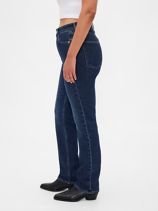 Jeans slim dritti a vita alta anni ’90 Jeans slim dritti a vita alta anni ’90
