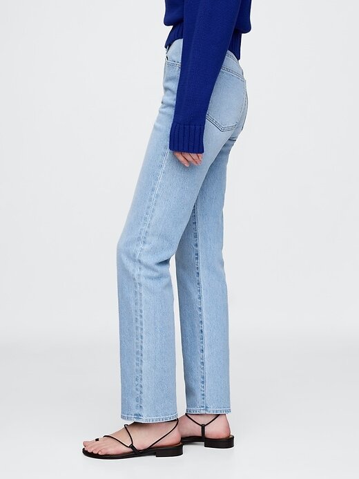 Jeans slim dritti a vita alta anni ’90 Jeans slim dritti a vita alta anni ’90