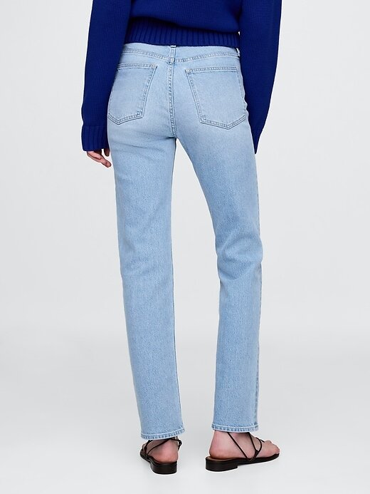 Jeans slim dritti a vita alta anni ’90 Jeans slim dritti a vita alta anni ’90