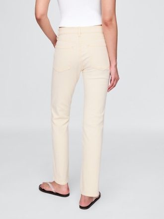 Jeans slim dritti a vita alta anni ’90