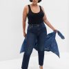 Jeans slim dritti a vita alta anni ’90 Jeans slim dritti a vita alta anni ’90