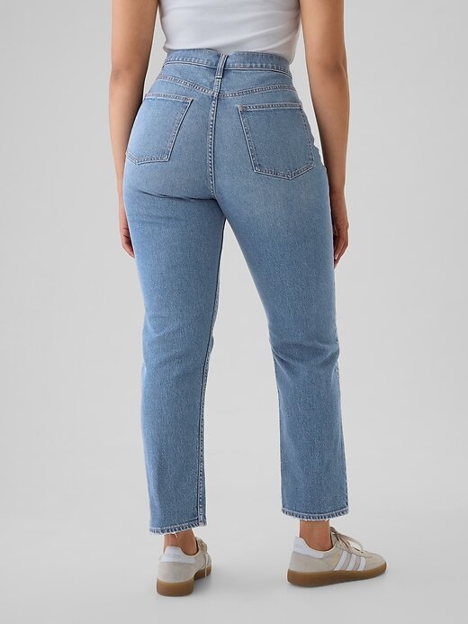 Jeans slim dritti a vita alta anni ’90 Jeans slim dritti a vita alta anni ’90