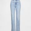 Jeans slim dritti a vita alta in stile western anni ’90