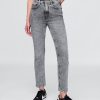 Jeans slim vintage a vita alta Jeans slim vintage a vita alta