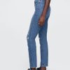 Jeans slim vintage a vita alta Jeans slim vintage a vita alta