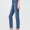 Jeans slim vintage a vita alta Jeans slim vintage a vita alta
