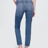 Jeans slim vintage a vita alta Jeans slim vintage a vita alta