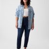 Jeans slim vintage a vita alta Jeans slim vintage a vita alta