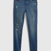 Jeans super skinny a vita media per bambini