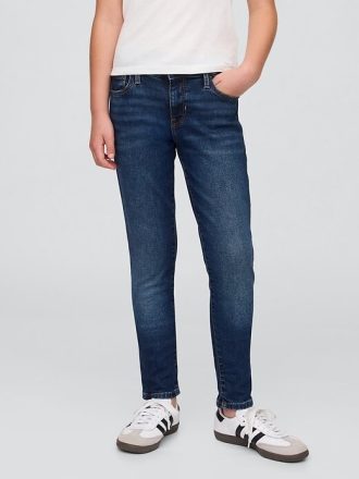 Jeans super skinny per tutti i giorni a vita media per bambini