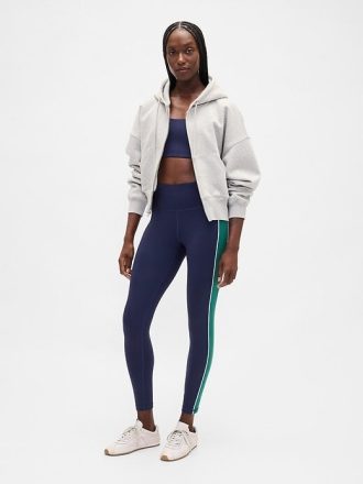 Leggings a righe lunghe GapFit High Rise Power