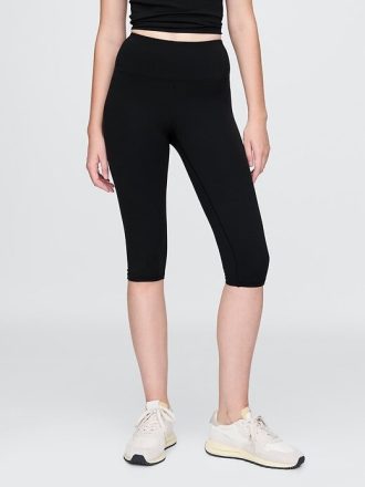 Leggings corti a vita alta GapFit Smooth