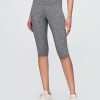 Leggings corti in jersey a vita alta GapFit Smooth Leggings corti in jersey a vita alta GapFit Smooth