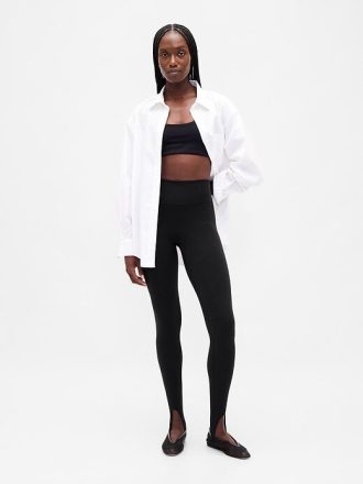 Leggings GapFit Smooth a vita alta con staffa