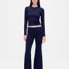 Leggings moderni con piega Leggings moderni con piega
