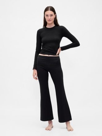 Leggings moderni con piega