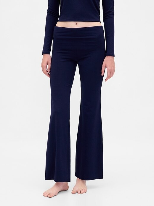 Leggings moderni con piega Leggings moderni con piega